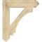 Ekena Millwork Imperial Arts & Crafts Rough Sawn Bracket, Douglas Fir, 6"W x 32"D x 36"H BKT06X32X36IMP03RDF - alternate 2